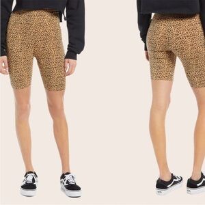 BP Bike shorts Leopard Print